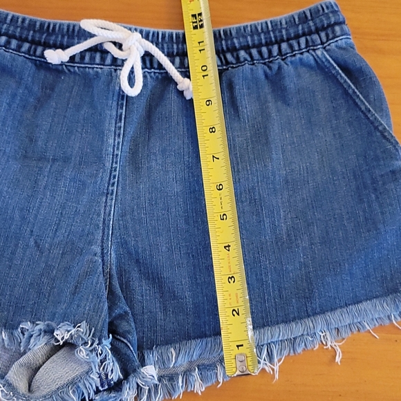 American Eagle drawstring denim shorts size M - Picture 6 of 6